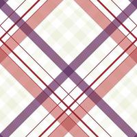 buffalo plaid fabrics seamless textile is made with alternating bands of coloured pre dyed threads woven as both warp and weft at right angles to each other. vector