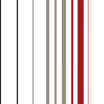 patrón de rayas de toldo La tela sin costuras imprime un patrón de rayas con un diseño simétrico, en el que las rayas de colores normalmente verticales se organizan alrededor de un centro. vector