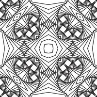 Monochrome 3D lines texture. on a white background. Geometric shapes from the black lines. vector