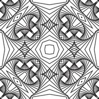 Monochrome 3D lines texture. on a white background. Geometric shapes from the black lines. vector