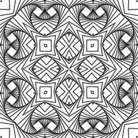 3D dimensional lined cubes in seamless pattern, Vector Twisted Curved Stripe Modern Trendy Illustration of black white background. pattern,