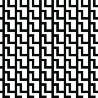 fondo geométrico moderno. patrón transparente de vector. textura abstracta con estilo moderno. repitiendo líneas trenzadas geométricas de azulejos rectangulares. vector