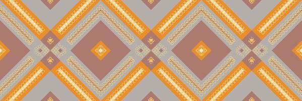 Ethnic pattern of the Philippines. It is a pattern created by combining geometric shapes. Design for print. Using in the fashion industry. vector