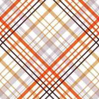 gingham patterns seamless textile is made with alternating bands of coloured pre dyed threads woven as both warp and weft at right angles to each other. vector