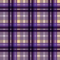 buffalo plaid pattern seamless textile is made with alternating bands of coloured pre-dyed threads woven as both warp and weft at right angles to each other. vector