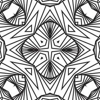Abstract pattern, 3D waves relief surface. on a white background. Geometric shapes from the black lines. vector