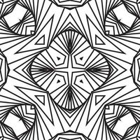 Abstract pattern, 3D waves relief surface. on a white background. Geometric shapes from the black lines. vector