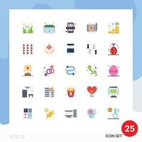 25 Creative Icons Modern Signs and Symbols of growth device mobile technology app Editable Vector Design Elements