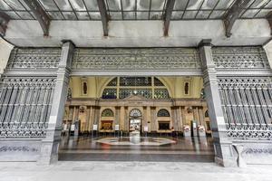 Barcelona, Spain - November 29, 2016 -  Estacion de Francia is a major railway station in the city of Barcelona. The Estacio de Franca is the second busiest railway station of the city. photo