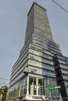 Mexico City, Mexico - July 6, 2013 -  Latinoamericana Tower, near the Zocalo, in Mexico City. photo