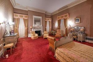 nueva york - 31 de agosto de 2019 - mansión vanderbilt en hyde park, nueva york. Históricamente conocido como Hyde Park, el sitio histórico nacional de la mansión de Vanderbilt es una de las propiedades más antiguas del río Hudson. foto