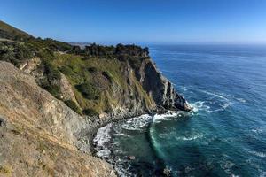 Beautiful scenery along Highway 1 and Big Sur, California, USA photo