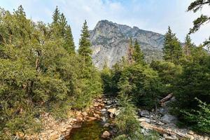 Roaring River by Roads End in Kings Canyon National Park, California. photo