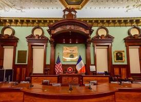 New York City - Mar 29 2017 -  The New York City Council in New York City Hall, the seat of NYC government, located at the center of City Hall Park in the Civic Center area of Lower Manhattan. photo