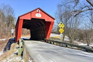 Cooley Covered Bridge in Pittsford, Vermont photo
