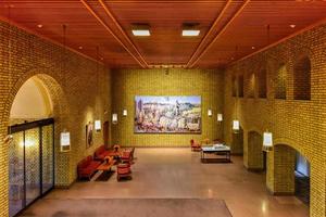 Oslo, Norway - February 27 2016 -  Interior of the Storting buildingis the seat of the Storting, the parliament of Norway, located in central Oslo. photo