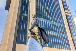 Adam Clayton Powell, Jr. statue in New York, USA, 2022 photo