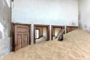 Ghost town Kolmanskop, Namibia photo