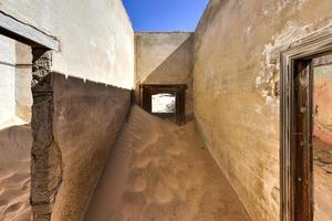 Ghost town Kolmanskop, Namibia photo