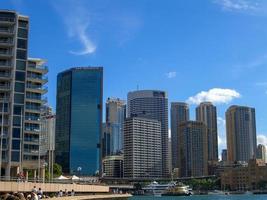 sydney, australia - 5 de marzo de 2006 - vista del distrito central de negocios en sydney, australia foto