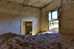 Ghost town Kolmanskop, Namibia photo