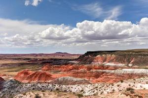 Whipple Point in the Petrified Forest National Park in Arizona. photo