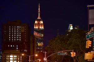 Empire State Building - extinción de carreras, Nueva York, 2021 foto