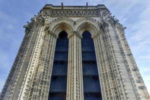 The famous Notre Dame de Paris, Cathedral in France. photo