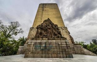 Monument to Alvaro Obregon in Mexico City, Mexico, 2022 photo