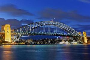 Puente de Harbour en Sidney foto