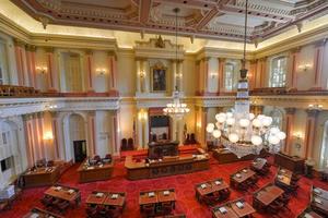 California Senate Chamber in Sacramento, USA, 2022 photo