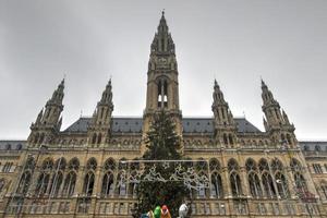 Rathaus Building in Vienna photo