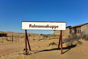 Ghost town Kolmanskop, Namibia photo