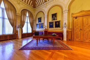 Oslo, Norway - February 27 2016 -  Interior of the Storting buildingis the seat of the Storting, the parliament of Norway, located in central Oslo. photo