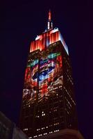 Empire State Building - Racing Extinction, New York, 2021 photo