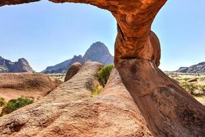 Rock formations in Spitzkoppe, Namibia photo