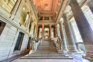 palacio de justicia en bruselas, bélgica, 2022 foto