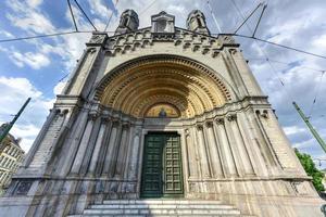 Saint Mary's Royal Church in Brussels, Belgium. photo