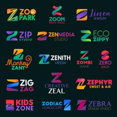 Company business identity Z letters