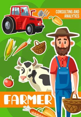 Farmer, consulting and analytics. Agriculture