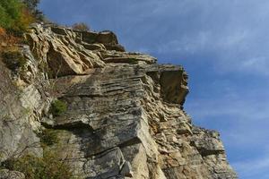 Nature in autumn in Mohonk Preserve in New Paltz, New York. photo