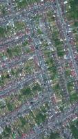 High Angle View of British Residential Homes at Luton Town of England UK video