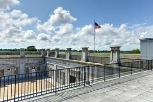 Fort Trumbull in New London, Connecticut along the Atlantic Coast, built in the Egyptian Revival style in the 19th century. photo