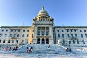 la casa del estado de rhode island, la capital del estado estadounidense de rhode island. foto