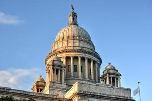 la casa del estado de rhode island, la capital del estado estadounidense de rhode island. foto