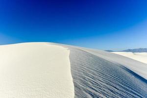 White Sands National Monument in New Mexico. photo