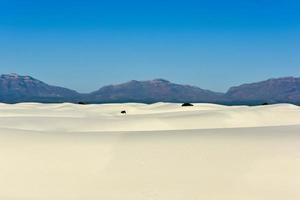 White Sands National Monument in New Mexico. photo