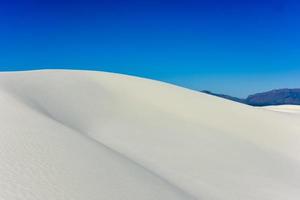 White Sands National Monument in New Mexico. photo