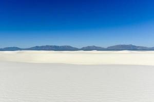 White Sands National Monument in New Mexico. photo