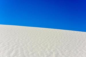 White Sands National Monument in New Mexico. photo